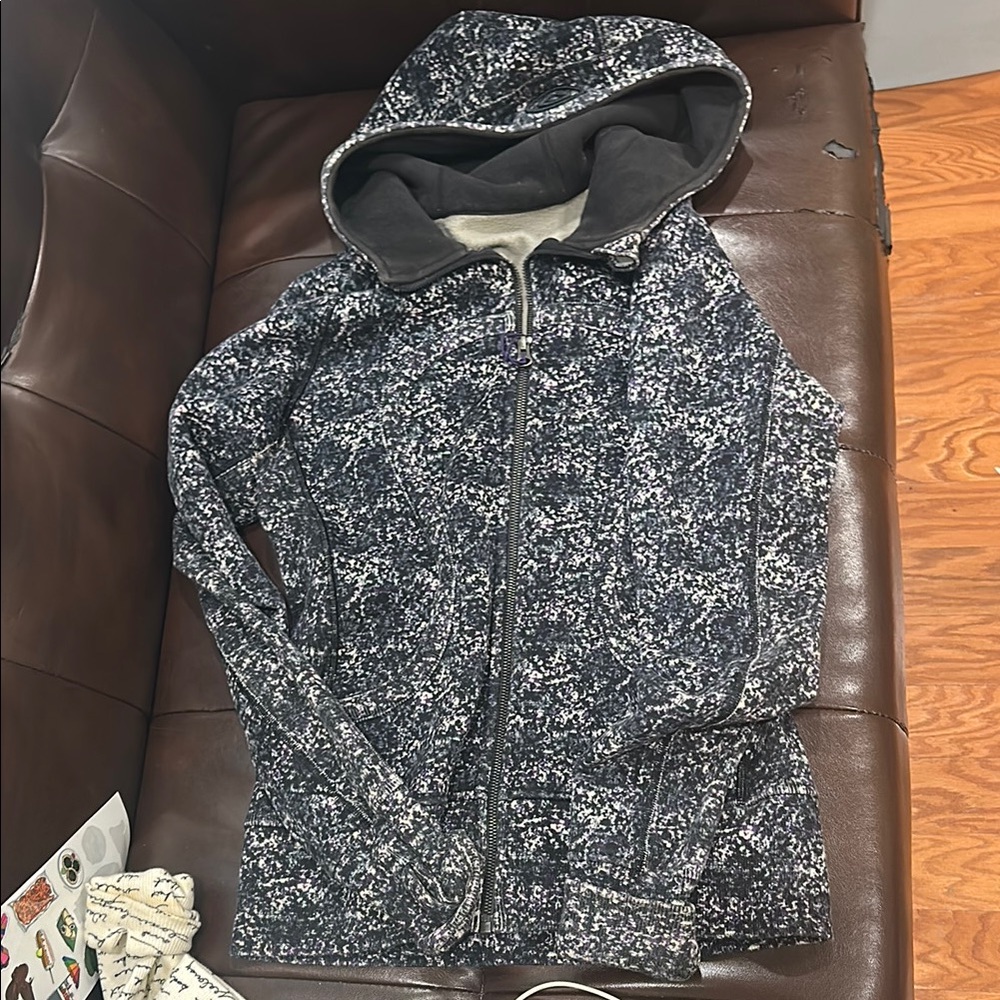 Lululemon Blue Patterned Hoodie
